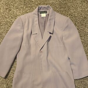 Harve Benard Lavender Single-Button Women's Blazer